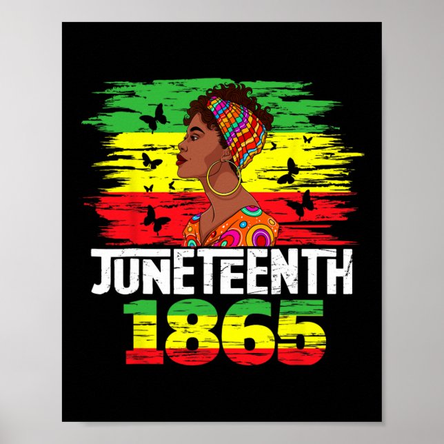 Svart Pride i Junttonde 1865 Independence day, sva Poster (Framsidan)