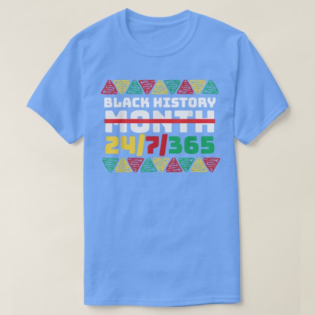 Svart pride, inte månad 247365 t shirt (Design framsida)