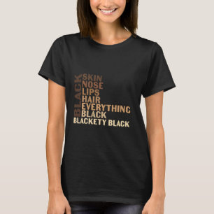 Svart Pride Melanin för kvinnor Manar Afro Queens T Shirt