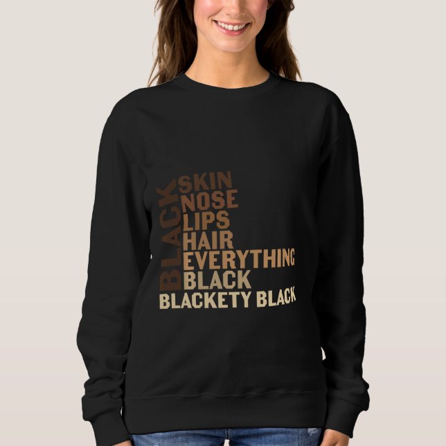 Svart Pride Melanin för kvinnor Manar Afro Queens  T Shirt (Framsida)