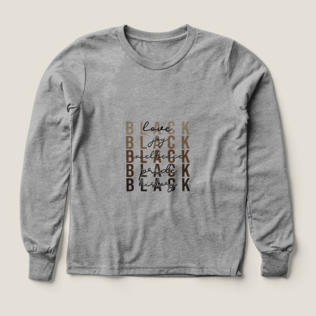 Svart Pride T Shirt (Design framsida)