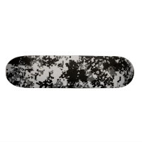Svart Pro Digital kamouflageSkateboard
