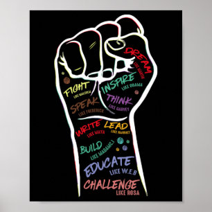 Svart problem - svart historik för första hand - m poster