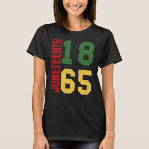 Svart proud afrikansk t shirt