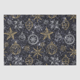 Svart prydnadsföremål i julklapp