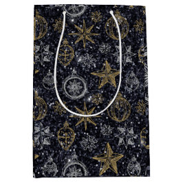 Svart prydnadsföremål i julklapp