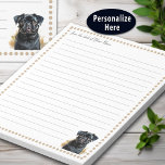 Svart pug-Personlig, inklädd Anteckningsblock<br><div class="desc">Anteckningsblocket Black Pug Hund Linted är ett måste-ha för pug älskare! Med hjälp av det här anteckningsblocket i anpassadet kan du lägga till ditt namn,  ditt smeknamn eller din slogan. Perfekt för att skriva,  doppa eller teckning,  det är en tankfull gåva till vilken djurälskare som helst. [8f6173207a85]</div>