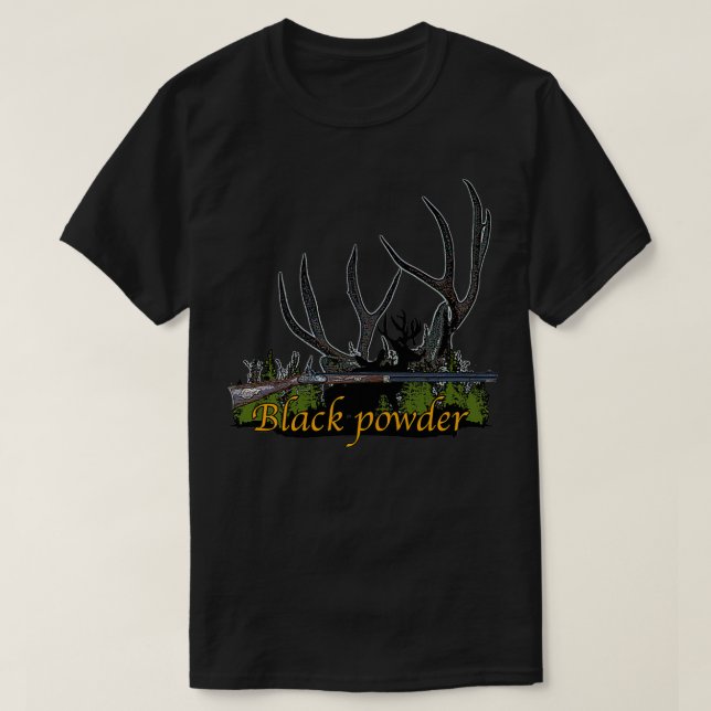 Svart pulver 58 kcal t shirt (Design framsida)