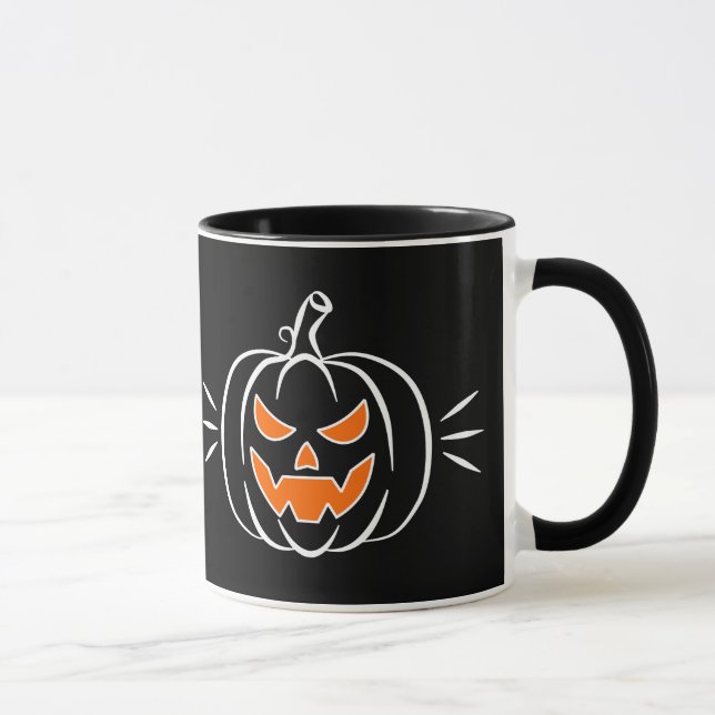 Svart Pumpa-Mugg Mugg (Höger)