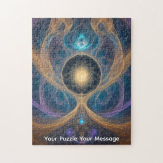 Svårt pussel "Cosmic Swirls"