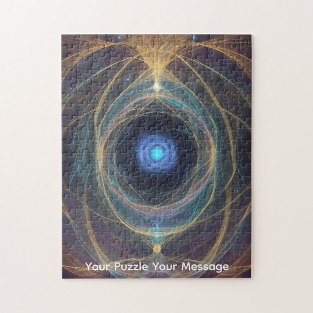 Svårt pussel "Cosmic Swirls" (Vertikal)