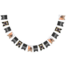 Svart rad i Tassels Photo Studenten Vimplar