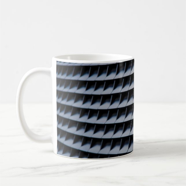Svart ram kaffemugg (Vänster)