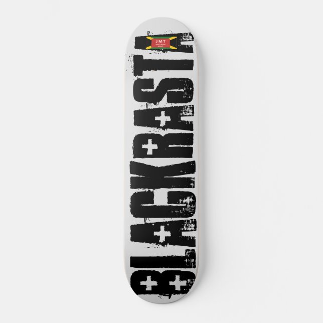 SVART RASTA Skateboard (Framsida)