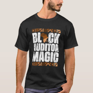 Svart revisor, svart historikmånad, BLM T Shirt