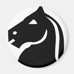 Svart riddare magnet
