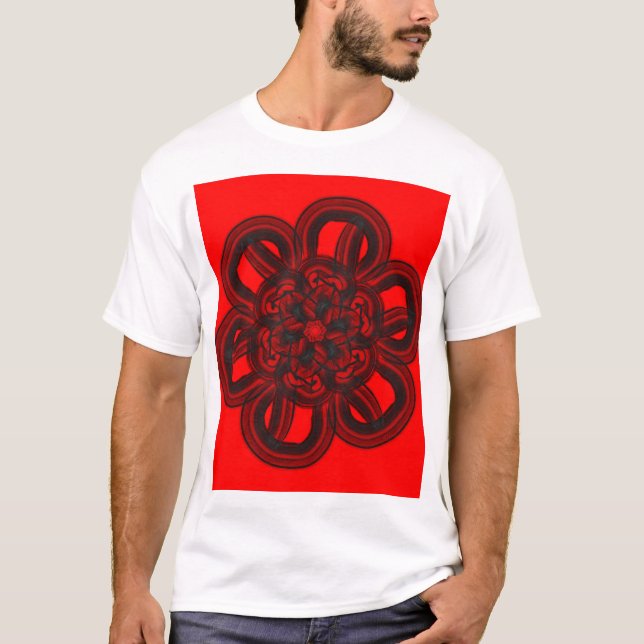 svart ro t shirt (Framsida)