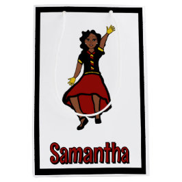 Svart, röd Gult, nivåindelad dansare nr 1