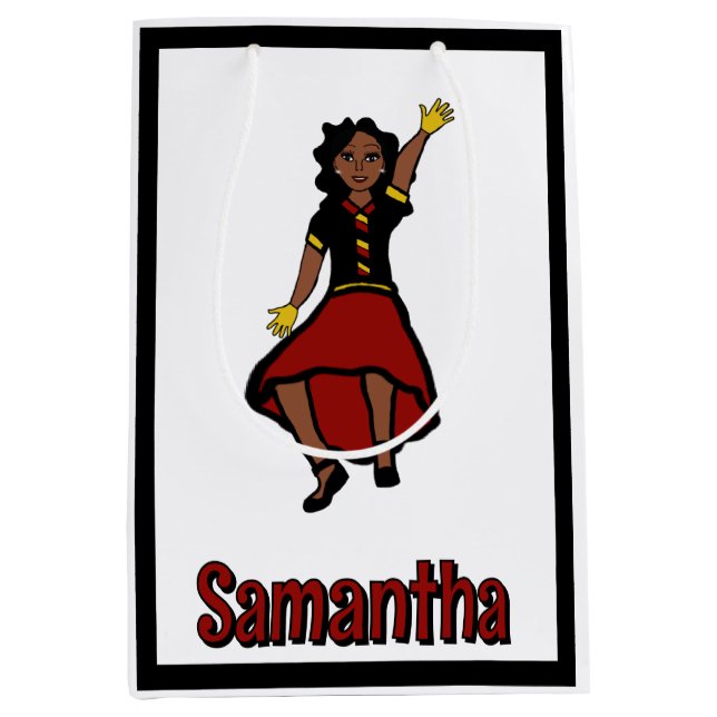 Svart, röd Gult, nivåindelad dansare nr 1 (Framsidan)