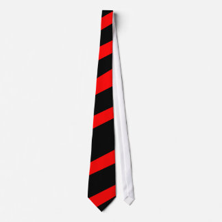 Svart & röd Tie Slips