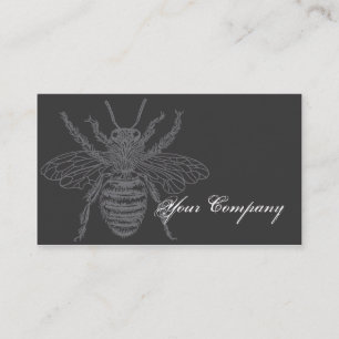 Svart & röda bin Bizcard Visitkort