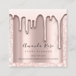 Svart Rosa-drivrutiner för Makeup Artist Planner V Tidsbeställning Kort