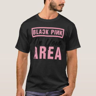 Svart Rosa I Ditt Område K pop Koreansk Pop K pop T Shirt