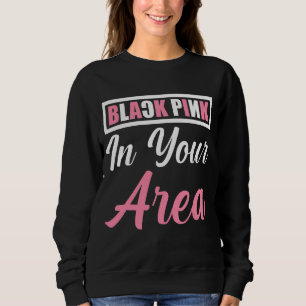 Svart Rosa i ditt område Kap Kpop Korep 3 T Shirt