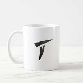 Svart rovdjur kaffemugg