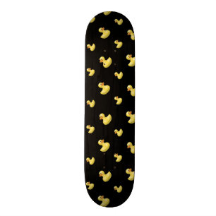 Svart rubber ankamönster skateboard bräda 20,5 cm