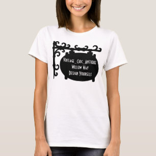 Svart rullskriftstecken siluett reklam T-tröja Tee Shirt