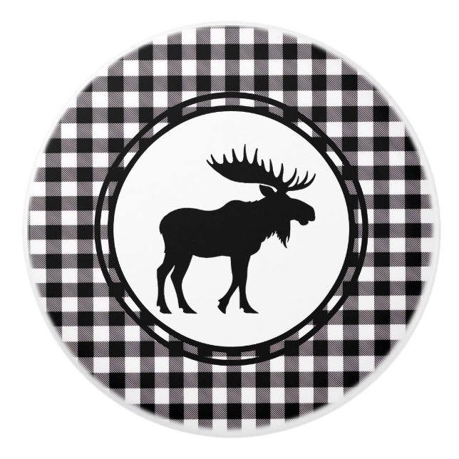 Svart rutig knopp (Framsidan)