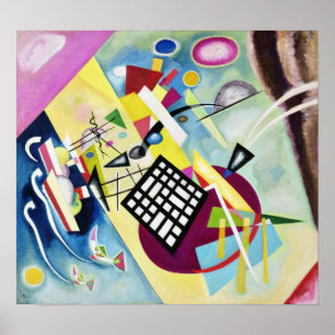 Svart rutnät poster