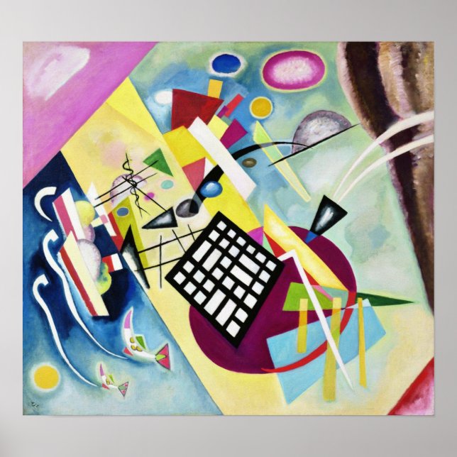 Svart rutnät poster (Framsidan)