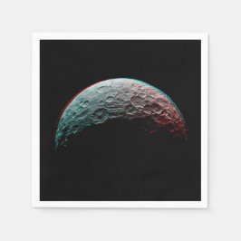 Svart rymd. Planet i Universe / astronomi Pappersservett