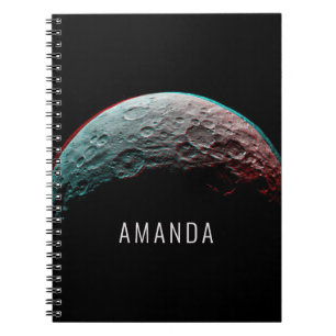 Svart rymd. Universa och solära system. Astronomi Anteckningsbok