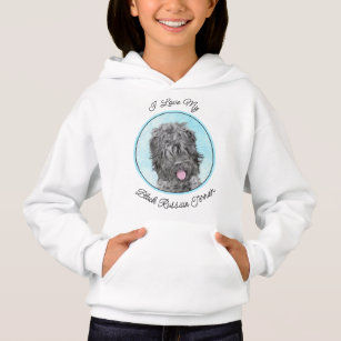 Svart, rysk terrier-målning - Cute Original-Hund T Shirt