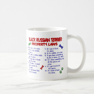 SVART RYSK TERRIER PL2 KAFFEMUGG