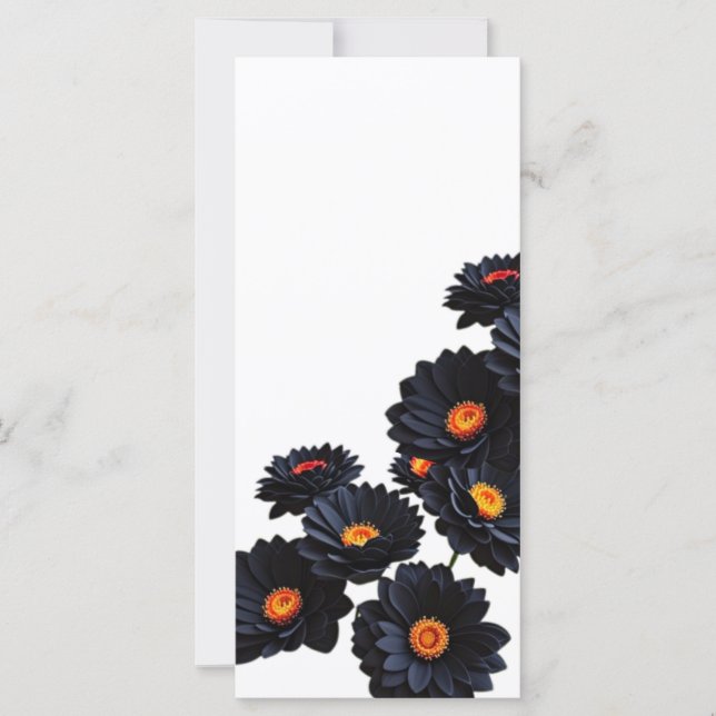 Svart sammetblommor (Framsida)