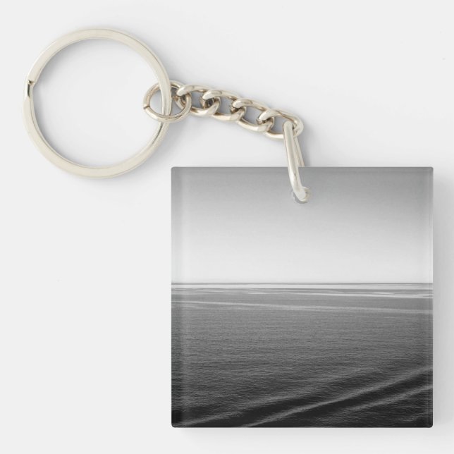 Svart sammetsocean Svart och vitt fotografi  (Framsidan)
