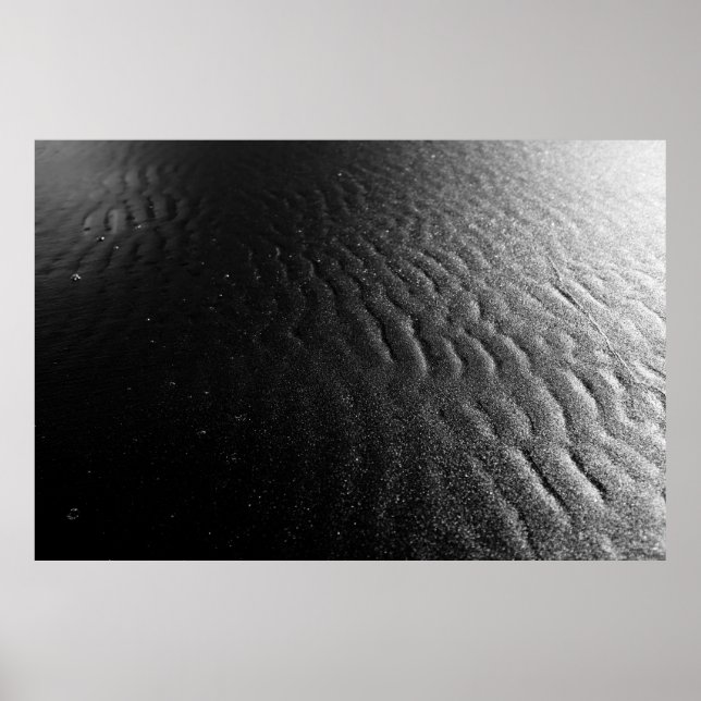 Svart sand poster (Framsidan)