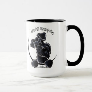 Svart Schnauzer IAAM Mugg
