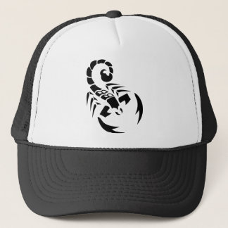 svart scorpion truckerkeps