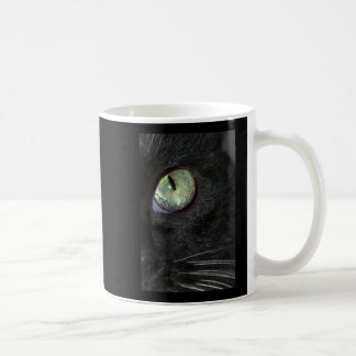 SVART SE FÖR KATT KAFFEMUGG