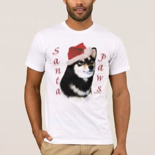 Svart Shiba Inu Santa tassar Tröja