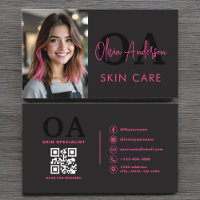 Svart Shock rosa för Photo Skin Care QR-kod