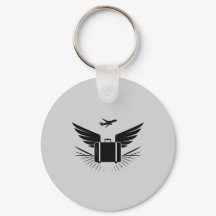 Svart silhuetdesign av resväska