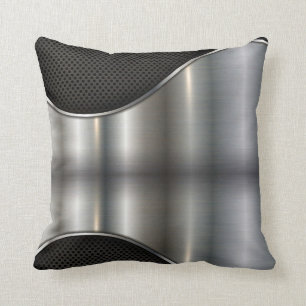 Svart, Silverdesign Kudde