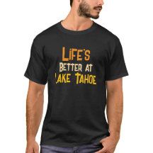Svart sjö T-shirt