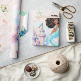 Svart sjöjungfruprinsessa | Under havet Presentpapper